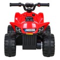 Quad Nejrychlejší dětská baterie červená + 25W motor