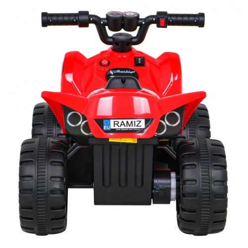 Quad Nejrychlejší dětská baterie červená + 25W motor