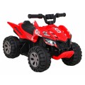 Quad Nejrychlejší dětská baterie červená + 25W motor
