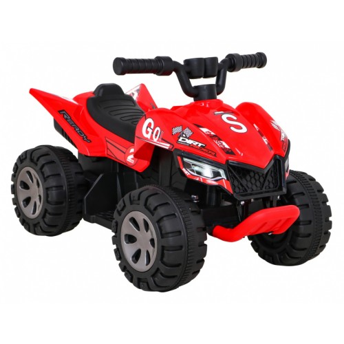 Quad Nejrychlejší dětská baterie červená + 25W motor