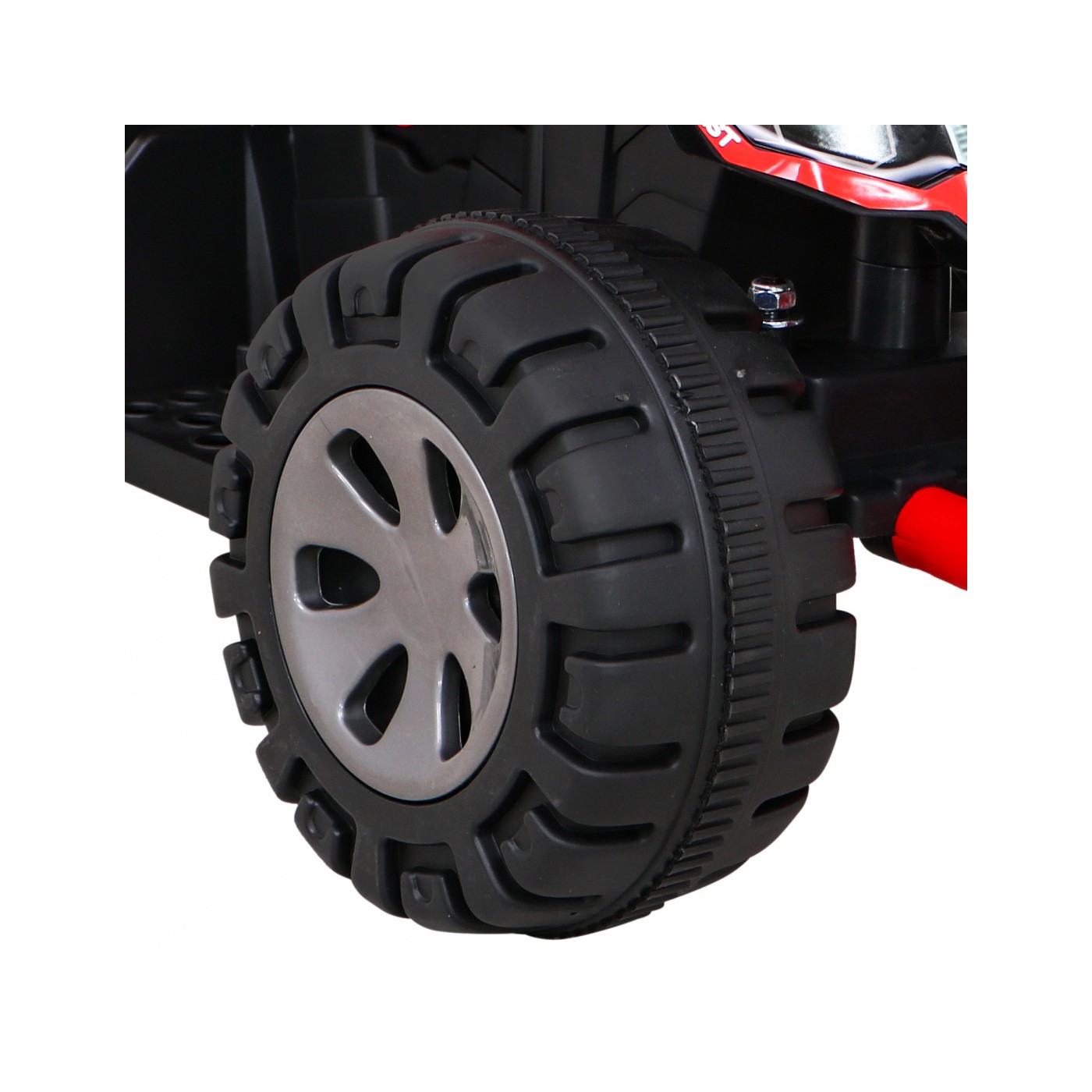 Quad Nejrychlejší dětská baterie červená + 25W motor
