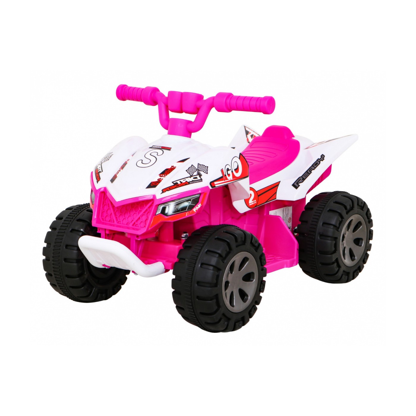 Nejrychlejší dětská baterie Quad růžová + motor 25W