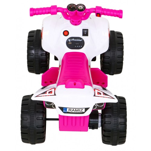 Nejrychlejší dětská baterie Quad růžová + motor 25W