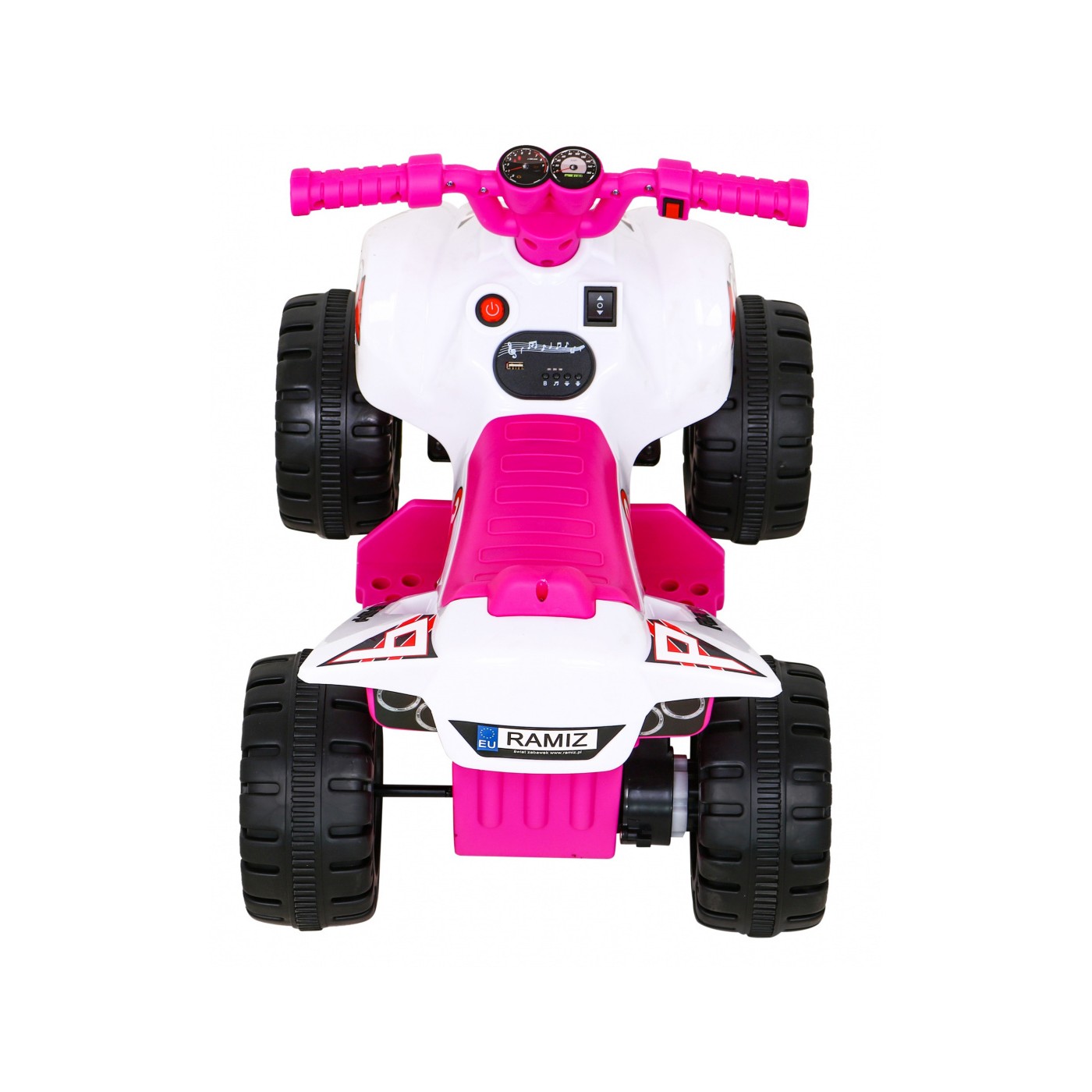 Nejrychlejší dětská baterie Quad růžová + motor 25W