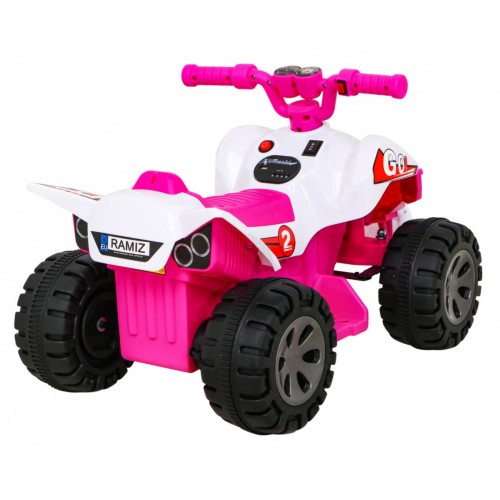 Nejrychlejší dětská baterie Quad růžová + motor 25W