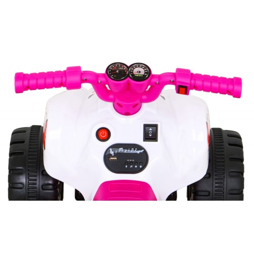 Nejrychlejší dětská baterie Quad růžová + motor 25W