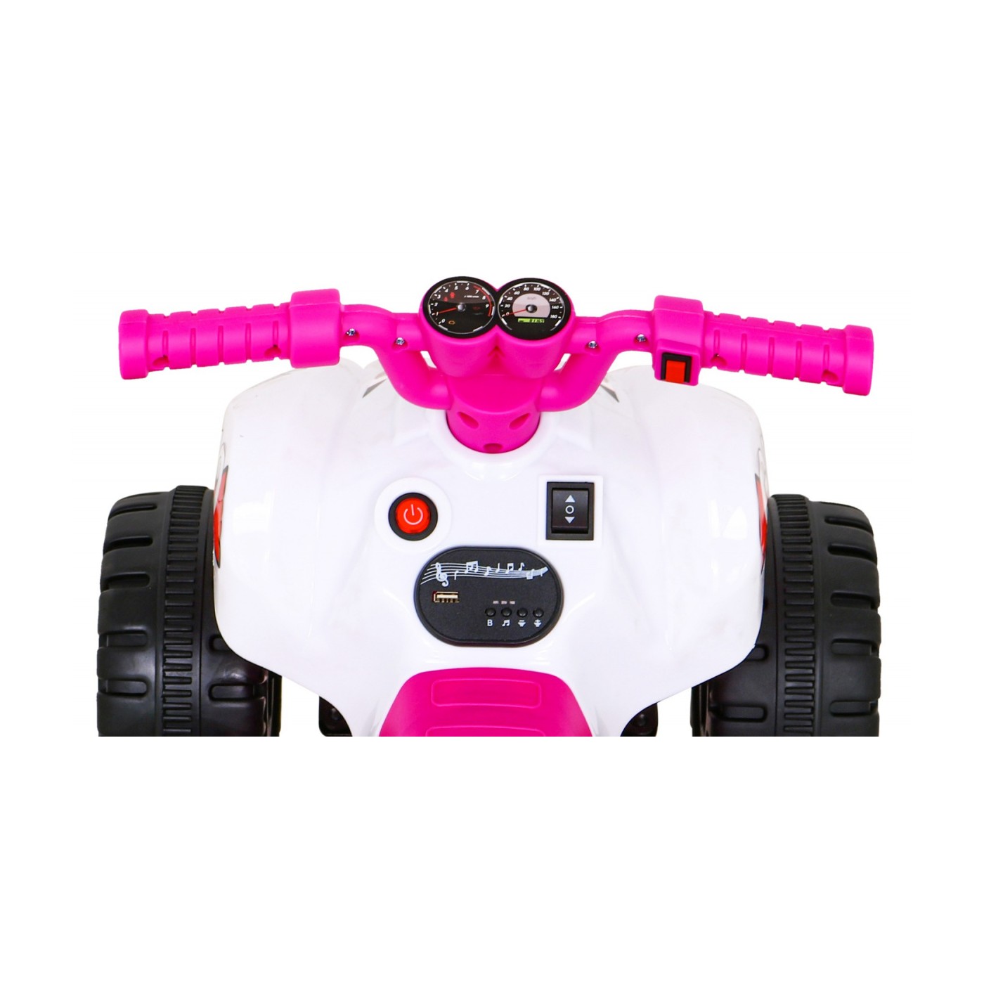 Nejrychlejší dětská baterie Quad růžová + motor 25W