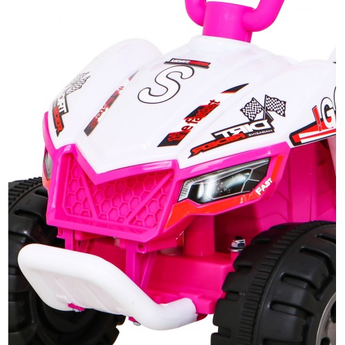 Nejrychlejší dětská baterie Quad růžová + motor 25W