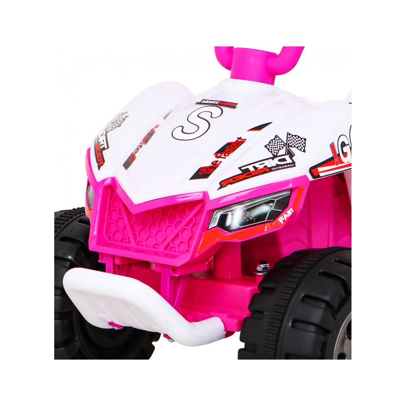 Nejrychlejší dětská baterie Quad růžová + motor 25W