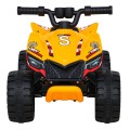 Quad Nejrychlejší dětská baterie žlutý + 25W motor