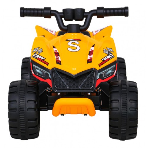 Quad Nejrychlejší dětská baterie žlutý + 25W motor