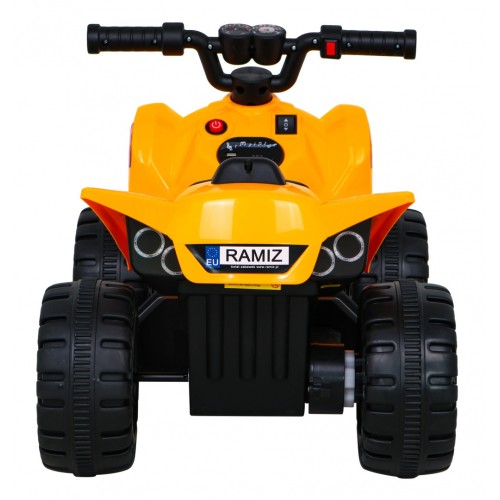 Quad Nejrychlejší dětská baterie žlutý + 25W motor