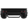 Quad XL ATV dětská baterie bílá 4x4 poháněný kufr pomalý start EVA Audio LED