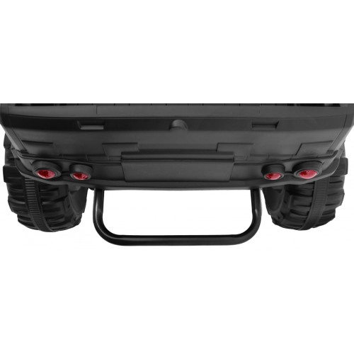 Čtyřkolka XL ATV dětská baterie červená 4x4 pohon kufr pomalý start EVA audio LED