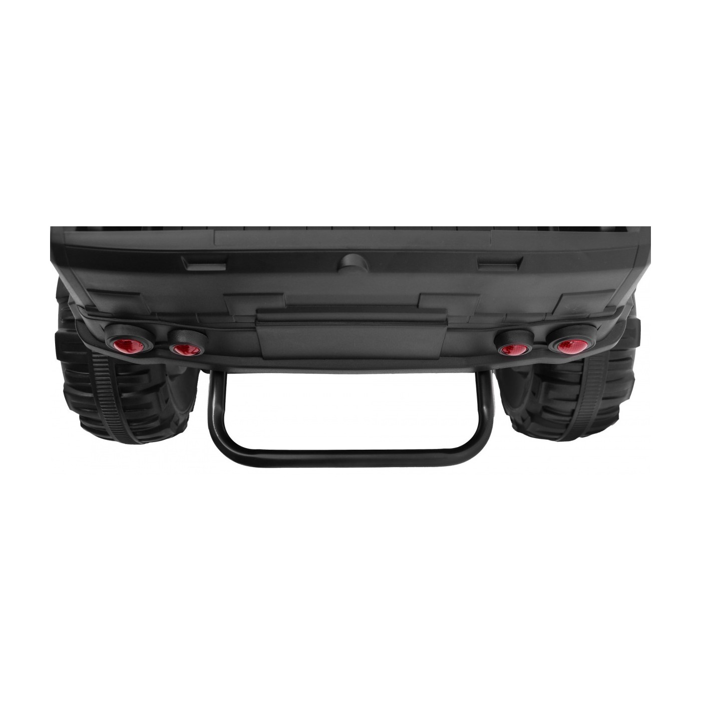 Čtyřkolka XL ATV dětská baterie červená 4x4 pohon kufr pomalý start EVA audio LED