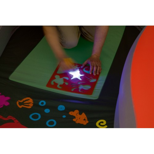 Doodle Glow Pool 280x157x46cm BESTWAY