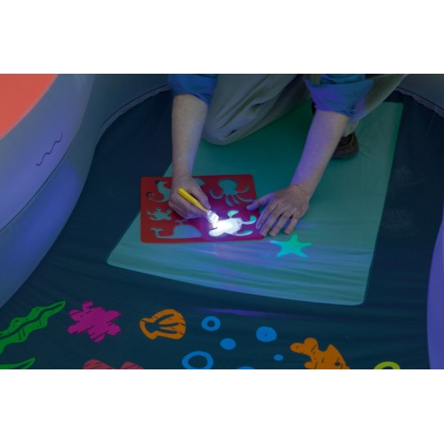 Doodle Glow Pool 280x157x46cm BESTWAY