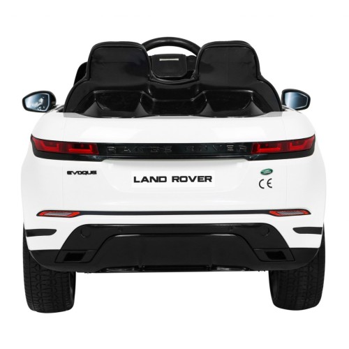 Range Rover Evoque na baterii pro děti bílá + dálkové ovládání + pomalý start + MP3 LED