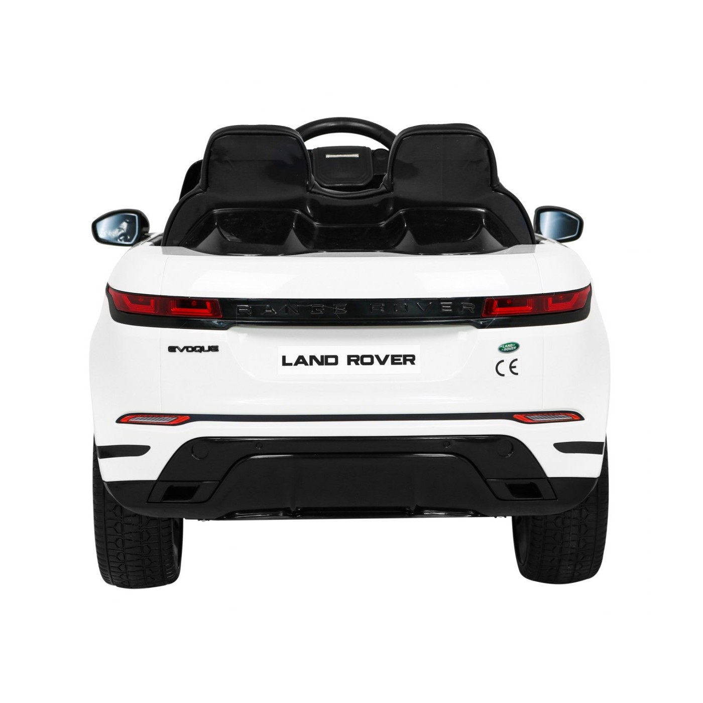 Range Rover Evoque na baterii pro děti bílá + dálkové ovládání + pomalý start + MP3 LED