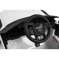 Range Rover Evoque na baterii pro děti bílá + dálkové ovládání + pomalý start + MP3 LED