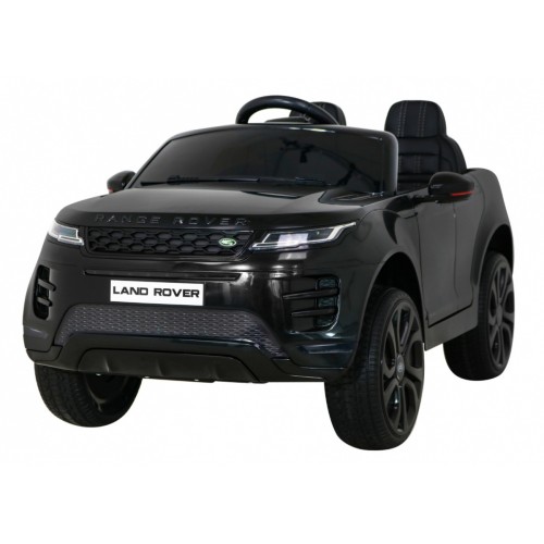 Dětská baterie Range Rover Evoque černá + dálkové ovládání + pomalý start + MP3 LED