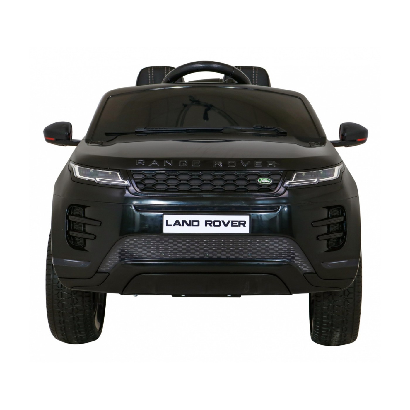 Dětská baterie Range Rover Evoque černá + dálkové ovládání + pomalý start + MP3 LED