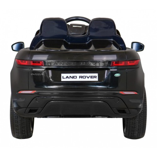 Dětská baterie Range Rover Evoque černá + dálkové ovládání + pomalý start + MP3 LED