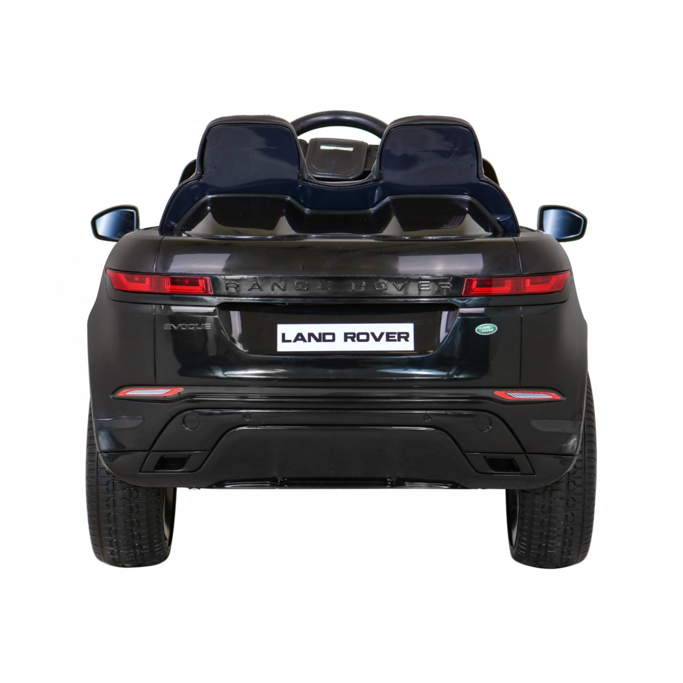 Dětská baterie Range Rover Evoque černá + dálkové ovládání + pomalý start + MP3 LED