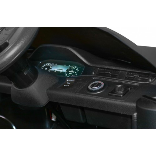 Dětská baterie Range Rover Evoque černá + dálkové ovládání + pomalý start + MP3 LED