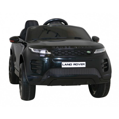 Dětská baterie Range Rover Evoque černá + dálkové ovládání + pomalý start + MP3 LED
