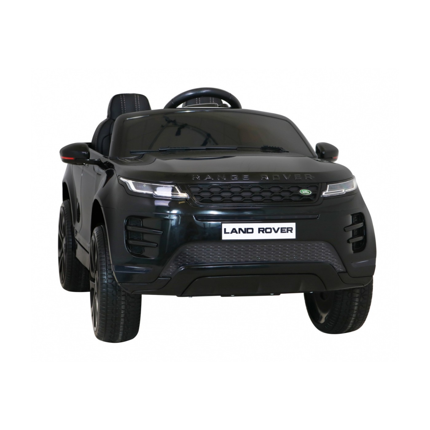 Dětská baterie Range Rover Evoque černá + dálkové ovládání + pomalý start + MP3 LED