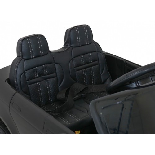 Dětská baterie Range Rover Evoque černá + dálkové ovládání + pomalý start + MP3 LED
