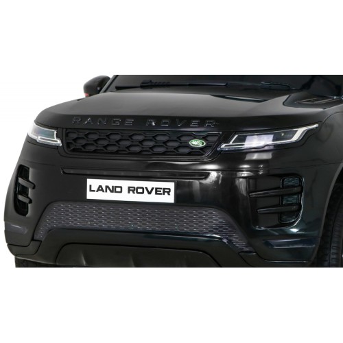 Dětská baterie Range Rover Evoque černá + dálkové ovládání + pomalý start + MP3 LED