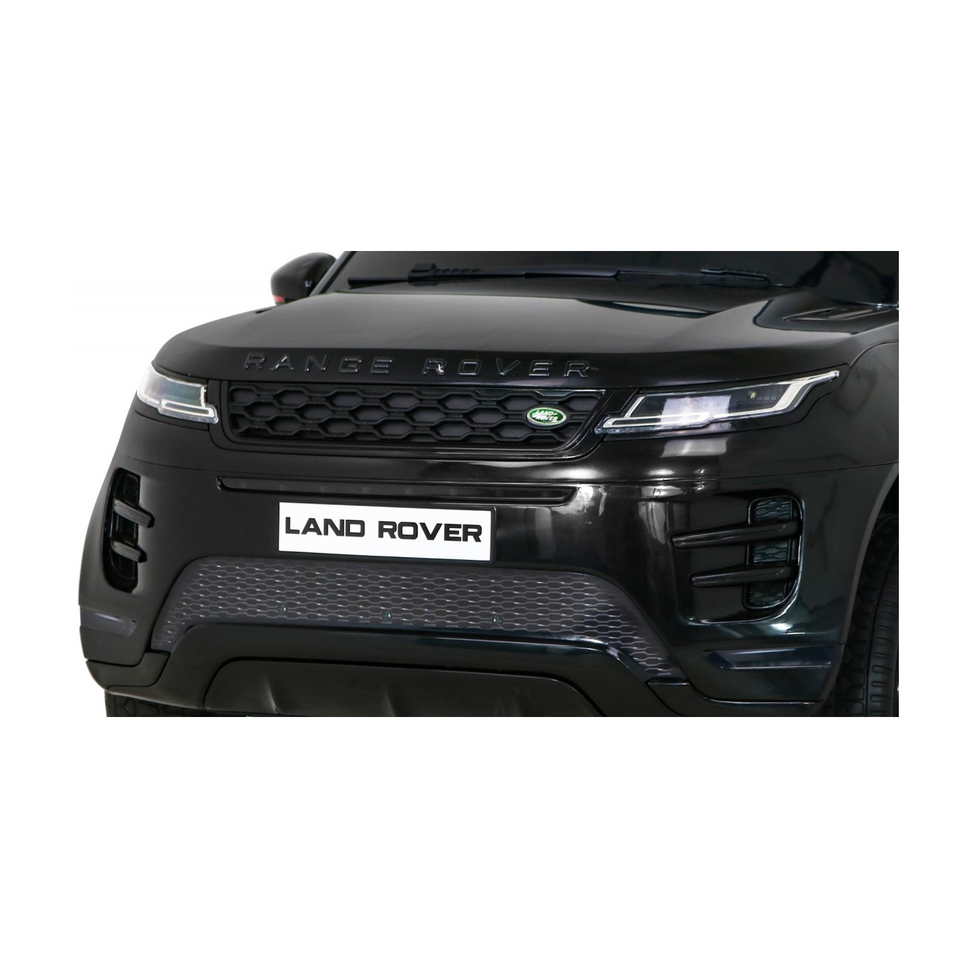 Dětská baterie Range Rover Evoque černá + dálkové ovládání + pomalý start + MP3 LED