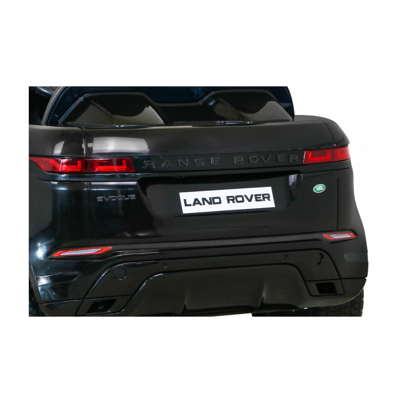 Dětská baterie Range Rover Evoque černá + dálkové ovládání + pomalý start + MP3 LED