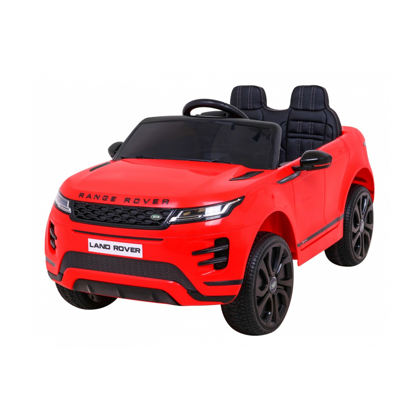 Range Rover Evoque na dětskou baterii červená + dálkové ovládání + pomalý start + MP3 LED