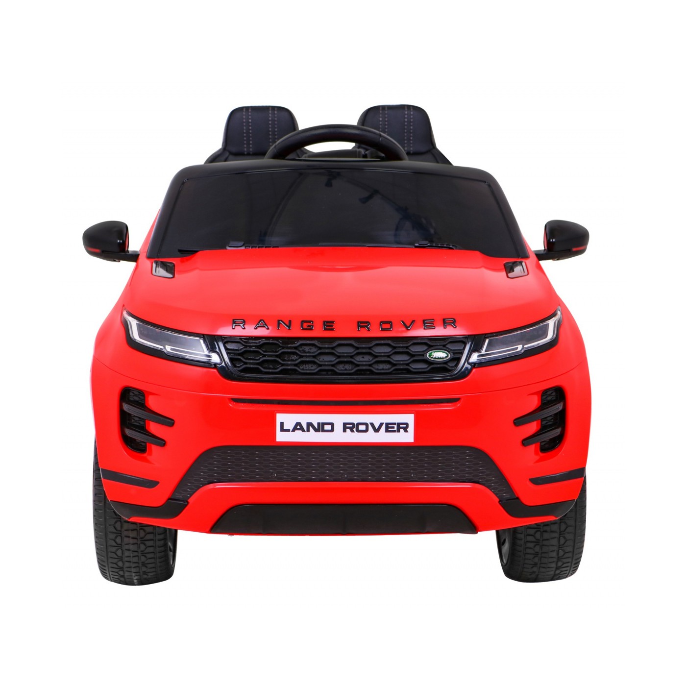Range Rover Evoque na dětskou baterii červená + dálkové ovládání + pomalý start + MP3 LED