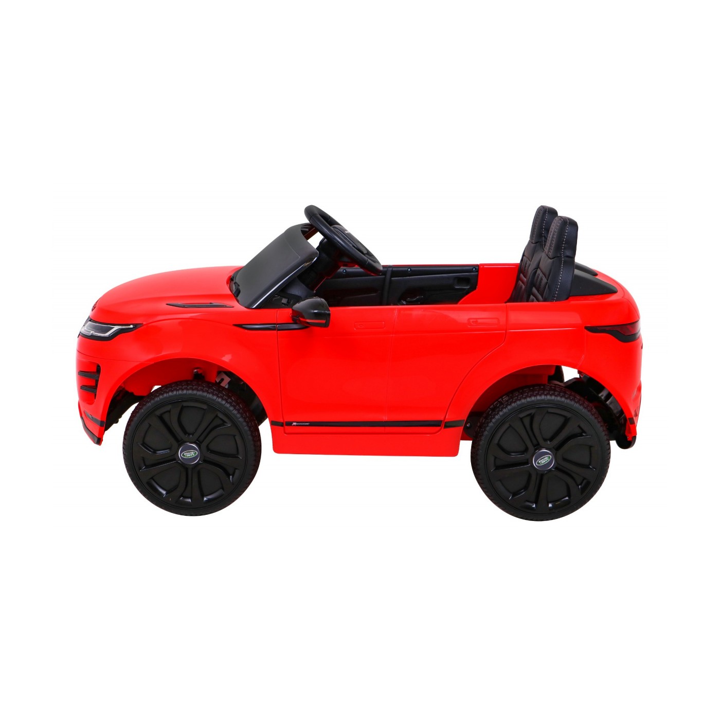 Range Rover Evoque na dětskou baterii červená + dálkové ovládání + pomalý start + MP3 LED