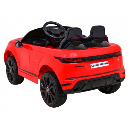 Range Rover Evoque na dětskou baterii červená + dálkové ovládání + pomalý start + MP3 LED