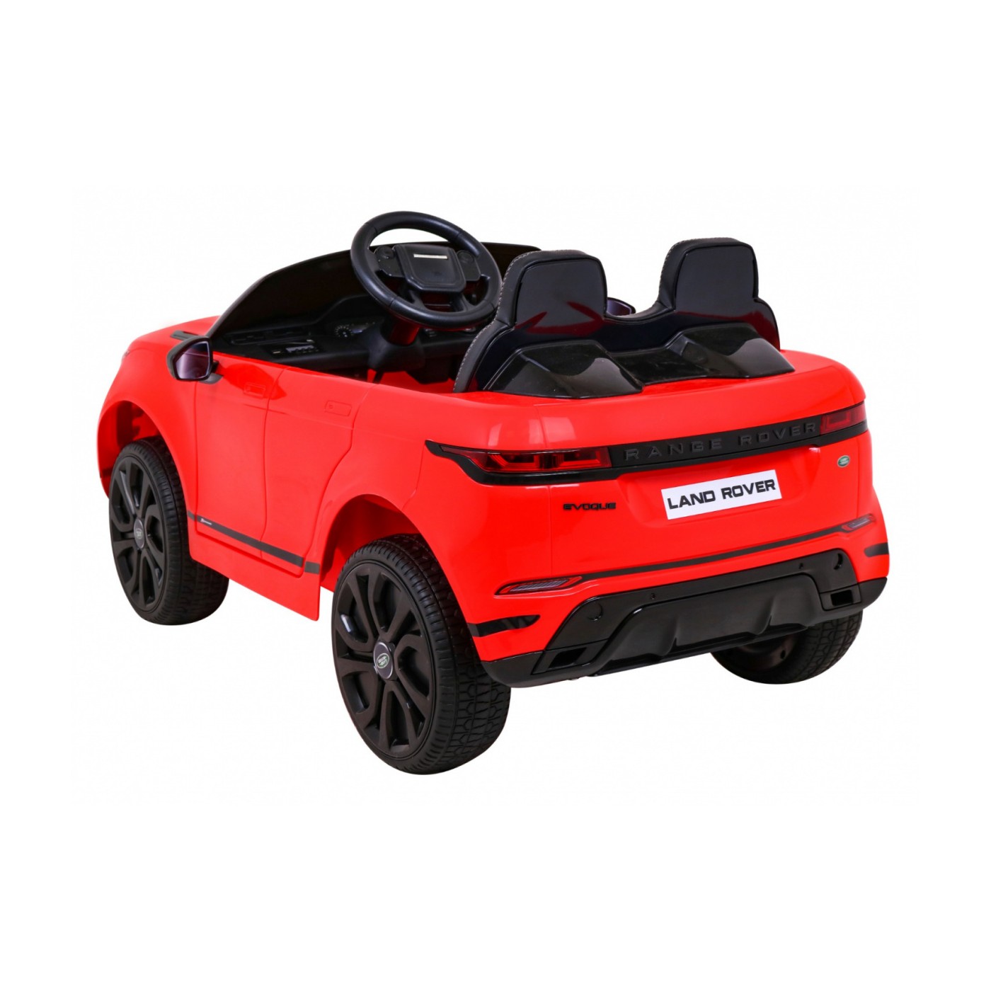 Range Rover Evoque na dětskou baterii červená + dálkové ovládání + pomalý start + MP3 LED