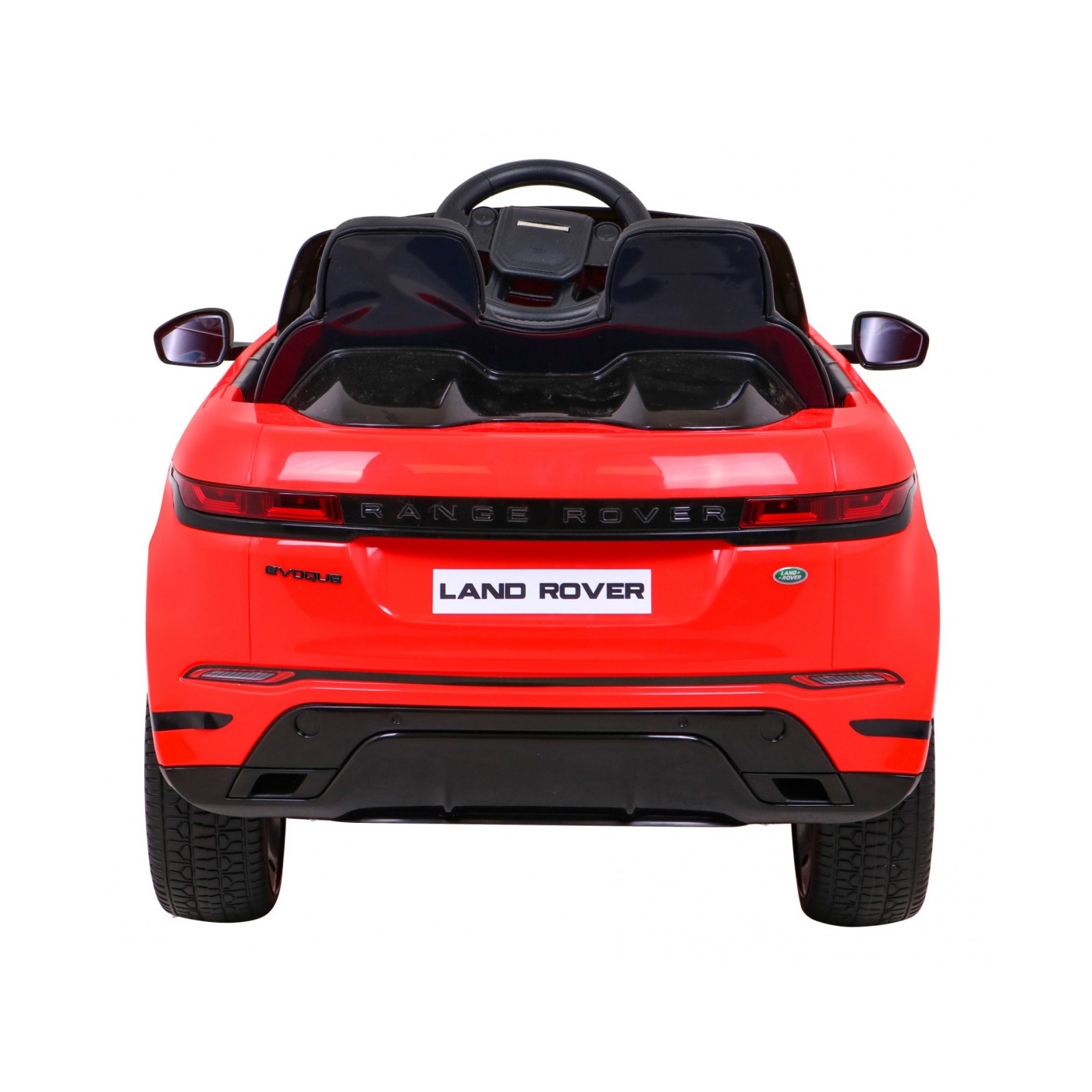 Range Rover Evoque na dětskou baterii červená + dálkové ovládání + pomalý start + MP3 LED