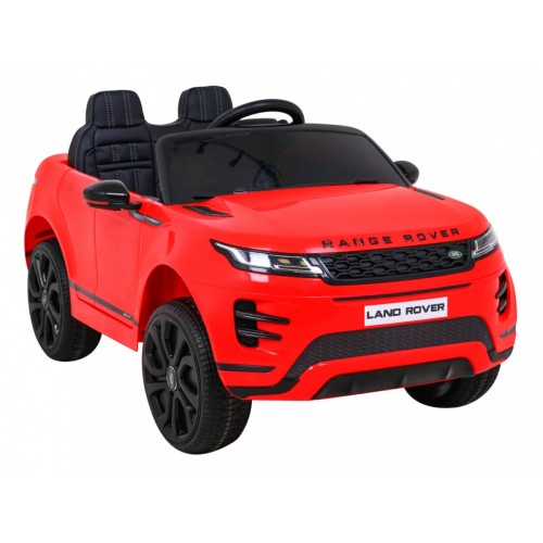 Range Rover Evoque na dětskou baterii červená + dálkové ovládání + pomalý start + MP3 LED