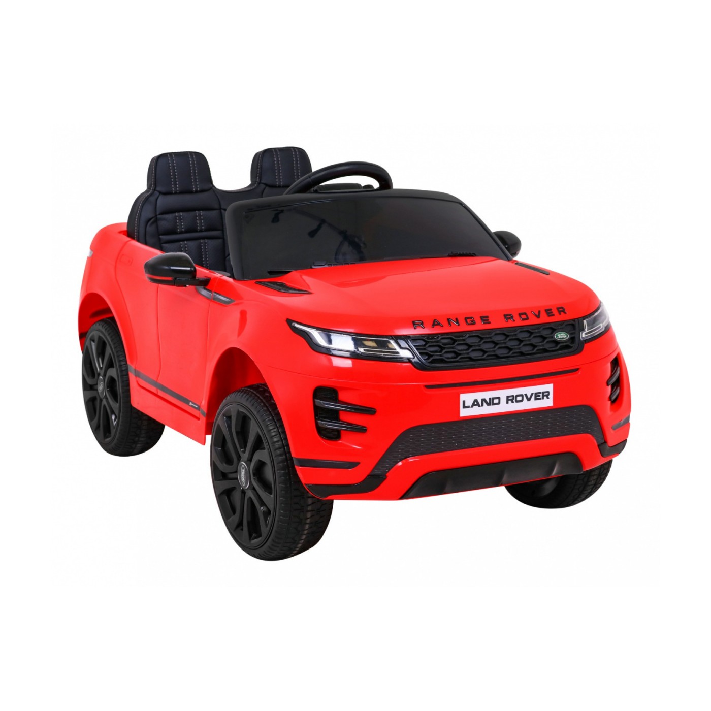 Range Rover Evoque na dětskou baterii červená + dálkové ovládání + pomalý start + MP3 LED