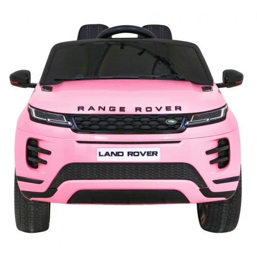 Range Rover Evoque na dětskou baterii růžová + dálkové ovládání + pomalý start + MP3 LED