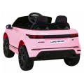 Range Rover Evoque na dětskou baterii růžová + dálkové ovládání + pomalý start + MP3 LED