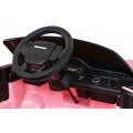 Range Rover Evoque na dětskou baterii růžová + dálkové ovládání + pomalý start + MP3 LED
