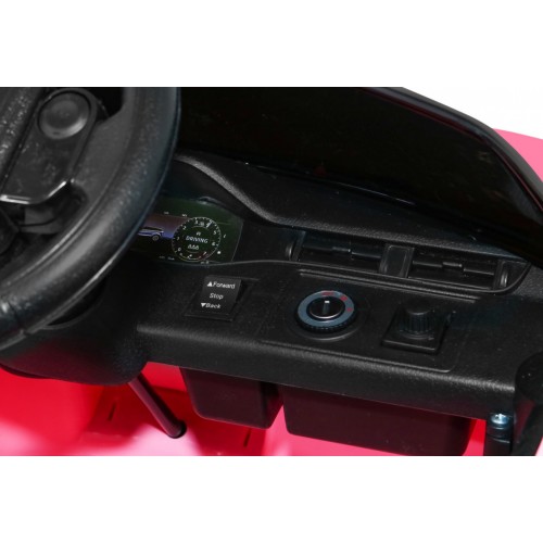 Range Rover Evoque na dětskou baterii růžová + dálkové ovládání + pomalý start + MP3 LED
