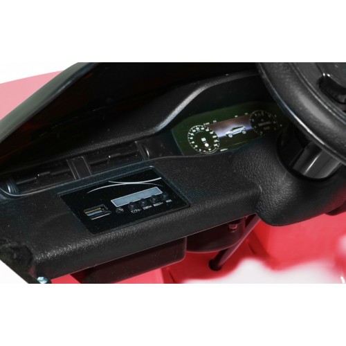 Range Rover Evoque na dětskou baterii růžová + dálkové ovládání + pomalý start + MP3 LED