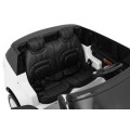 Range Rover HSE 2místné dětské auto bílé + dálkové ovládání + 5bodové pásy + audio panel + LED