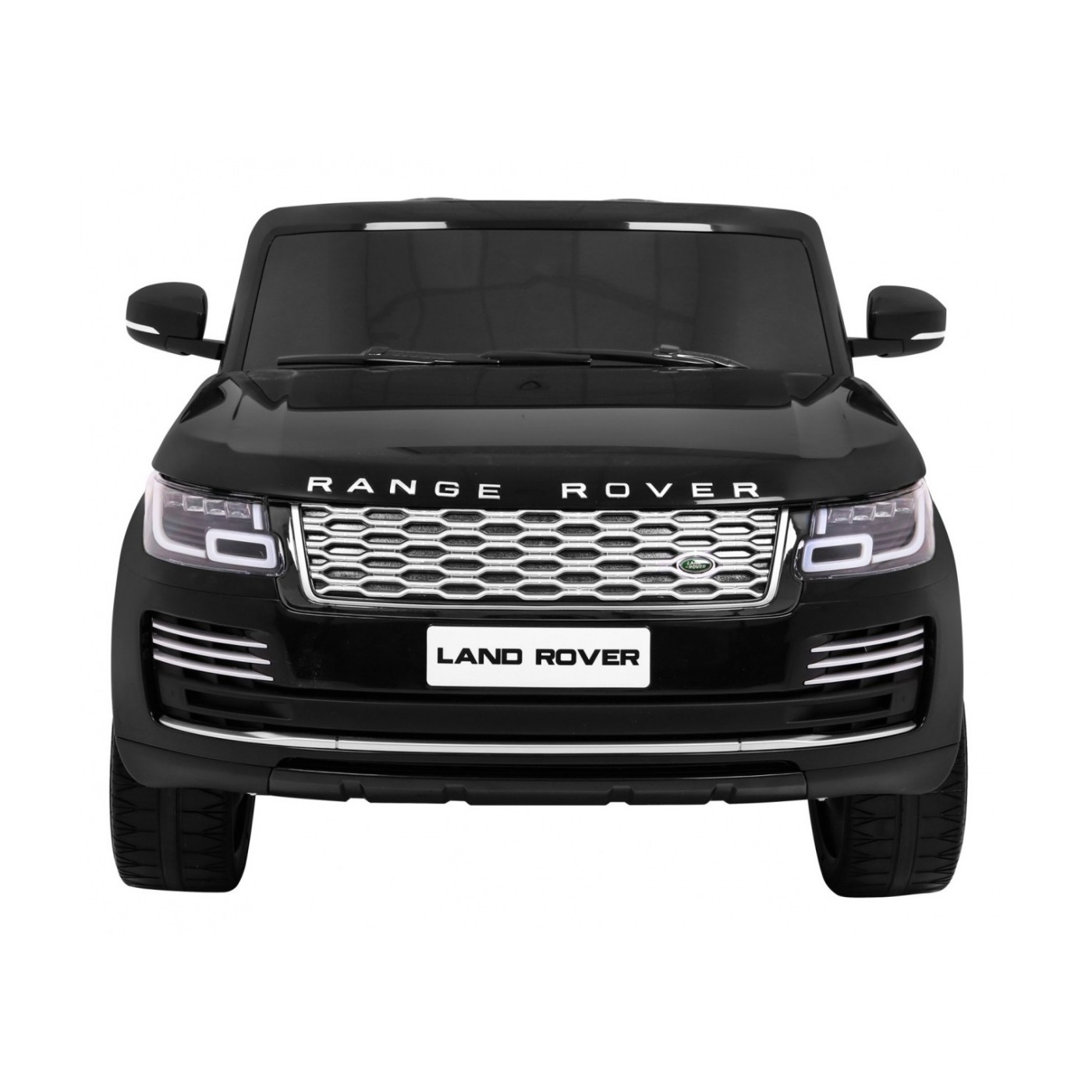 Range Rover HSE 2místné dětské auto černé + dálkové ovládání + 5bodové pásy + audio panel + LED